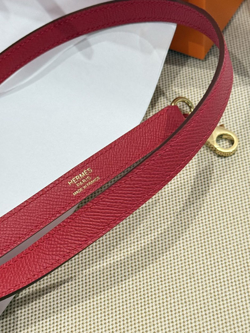 エルメス ケリー 25の通販 HERMES ケリー25 外縫い ルージュカザック ヴォーエプソン ゴールド金具 2631459 エルメス ケリー25 外縫い - 画像 (3)