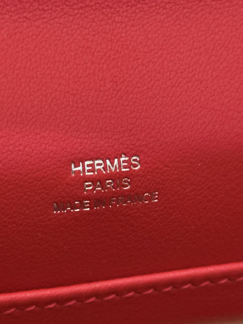 エルメス ポシェットケリーの通販 2026 HERMES ポシェットケリー ルージュカザック スイフト シルバー金具 2631461 hermes ポシェットケリー - 画像 (7)