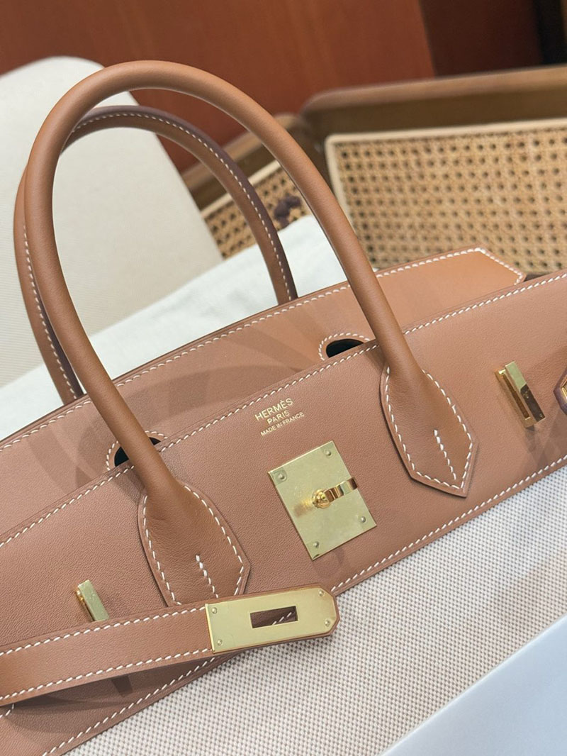 エルメス バーキン 30の通販 HERMES バーキン30 キャンバス ゴールド スイフト/トワルアッシュ ゴールド金具 2631462 キャンバスバーキン風 - 画像 (4)