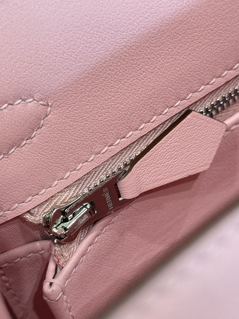 エルメス ケリー 25の通販 HERMES ケリー25 内縫い ローズサクラ スイフト シルバー金具 2631467 エルメス ケリーバッグ - 画像 (15)