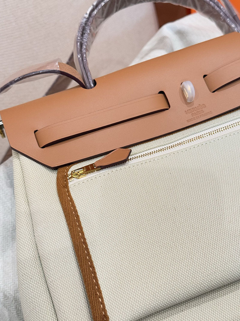 エルメス エールバッグジップの通販 HERMES エールバッグジップ 31 PM ゴールド トワルアッシュ ゴールド金具 2631469 エールバッグ ジップ 新作 - 画像 (8)