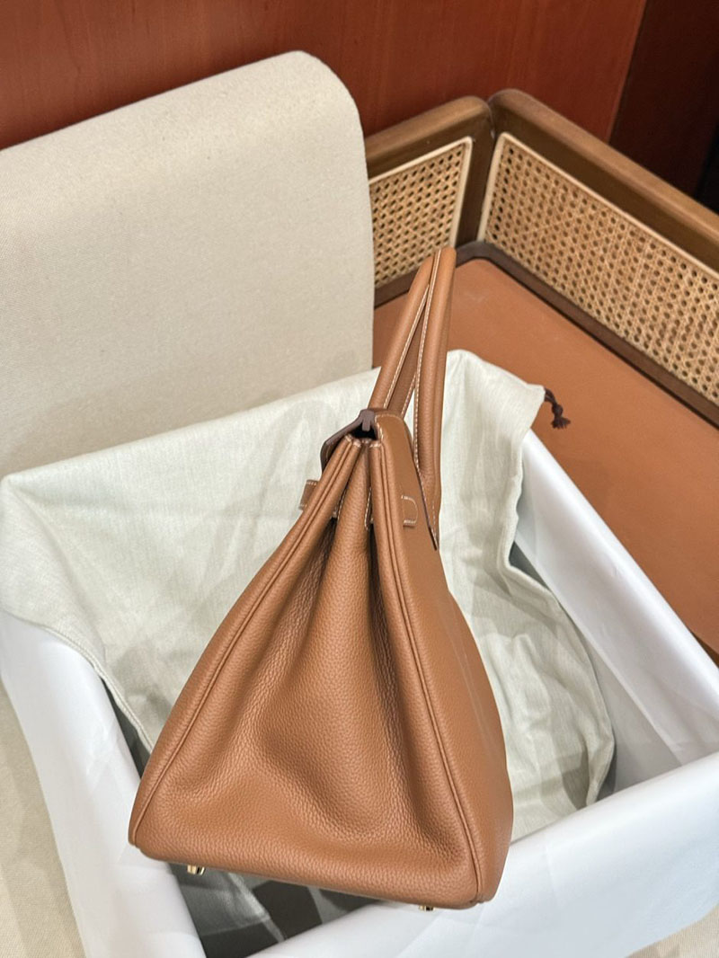 エルメス バーキン 35の通販 HERMES バーキン35 ゴールド トゴ ゴールド金具 2631470 エルメス バーキン35 トゴ - 画像 (8)