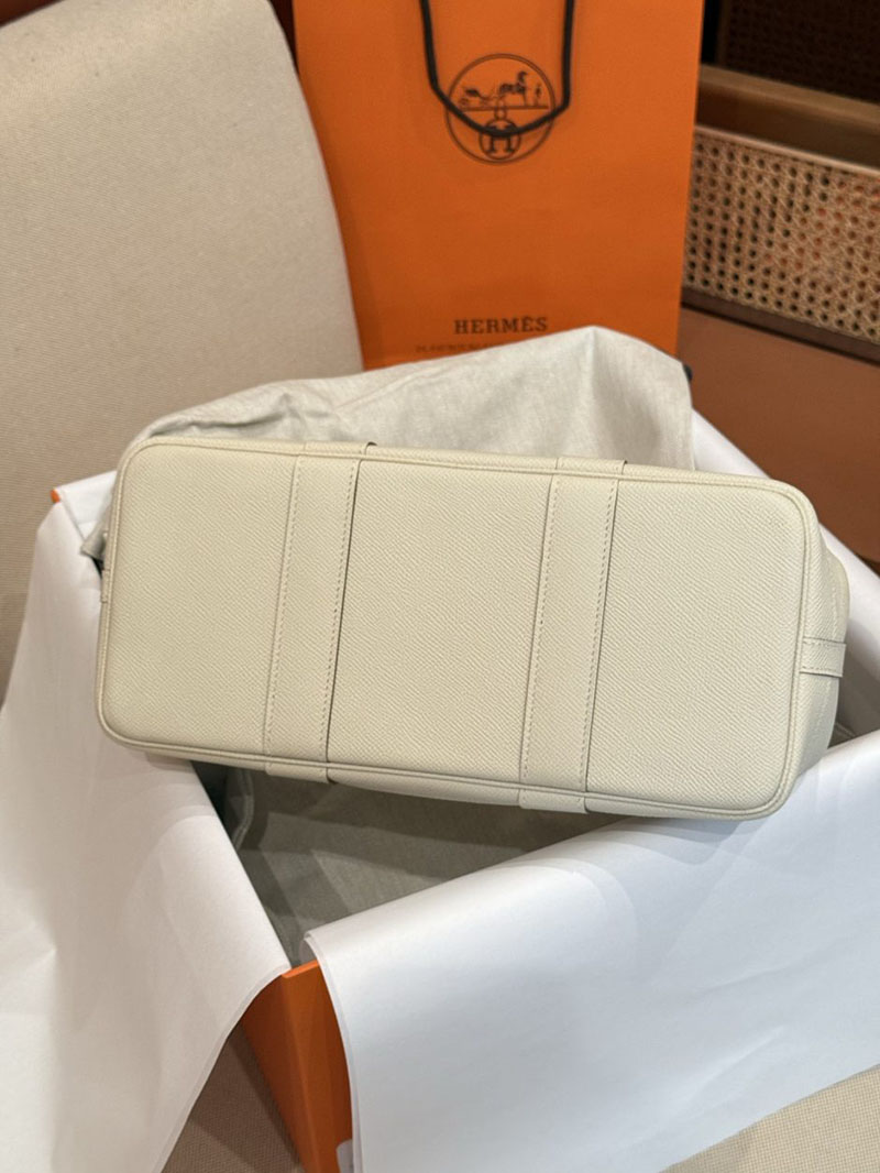 エルメス ガーデンパーティの通販 HERMES ガーデンパーティ 30 TPM クレ ヴォーエプソン シルバー金具 2631471 ガーデンパーティー TPM - 画像 (4)