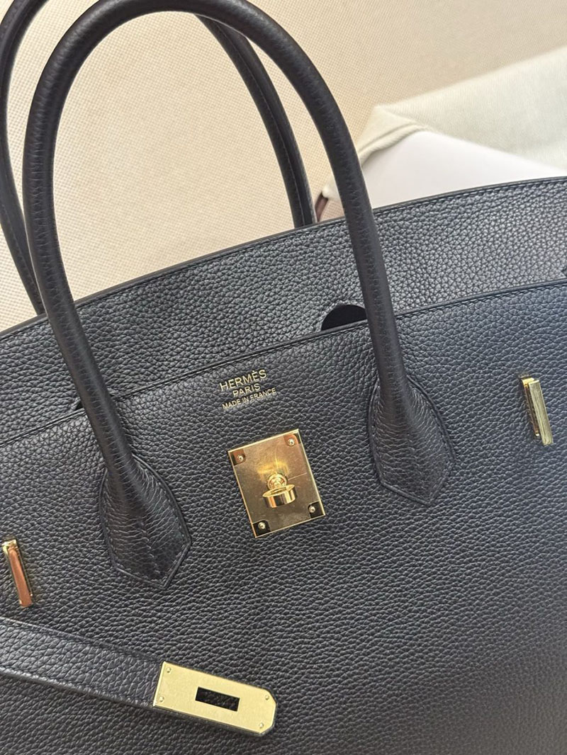 エルメス バーキン 35の通販 HERMES バーキン35 黒 ブラック トゴ ゴールド金具 2631472 バーキン35 黒 定価 - 画像 (5)