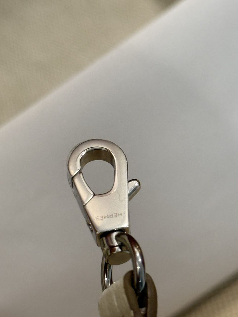 エルメス ケリーミニ2の通販 HERMES ケリーミニ2 外縫い クレ シェブルミゾル シルバー金具 2631474 エルメス ミニケリー 定価 - 画像 (10)