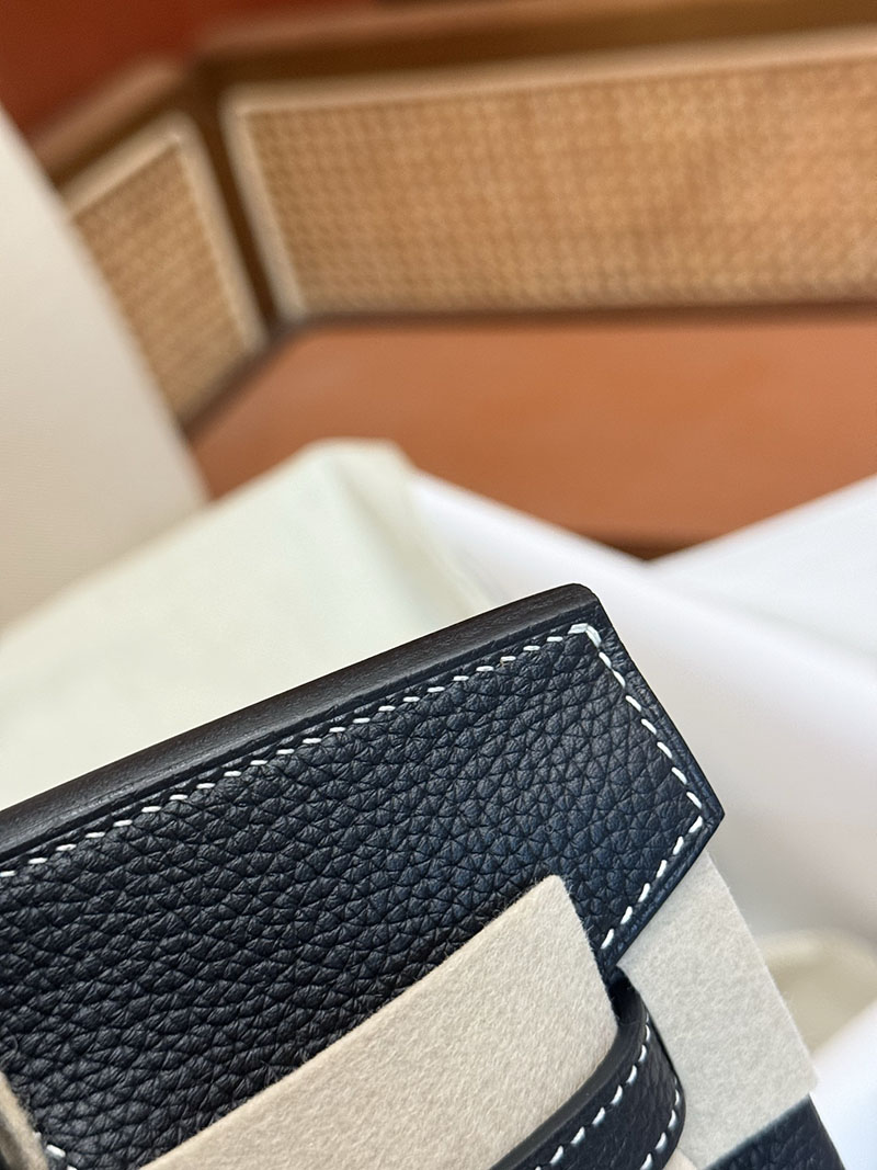 エルメス バーキン25の通販 HERMES バーキン25 ヴェルソ 黒 ブラック ゴールド トゴ シルバー金具 2631477 バーキン 25 ヴェルソ - 画像 (15)