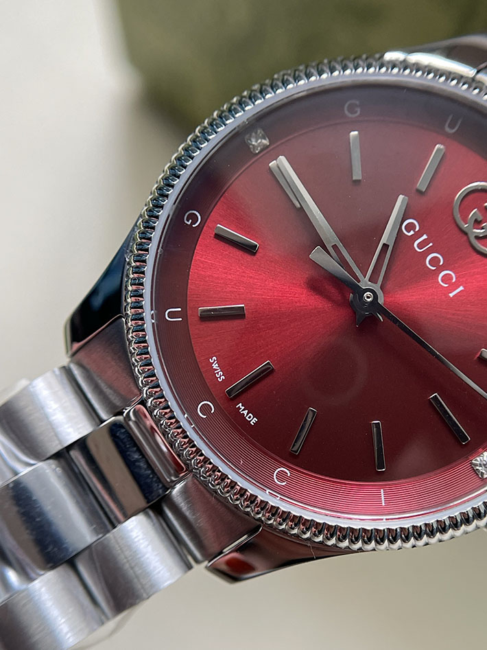 グッチ直営アウトレット店 GUCCI YA1265069 G-タイムレス ウォッチ 29mm 824258 I16F0 8535 グッチ時計 レディース 人気 - 画像 (7)