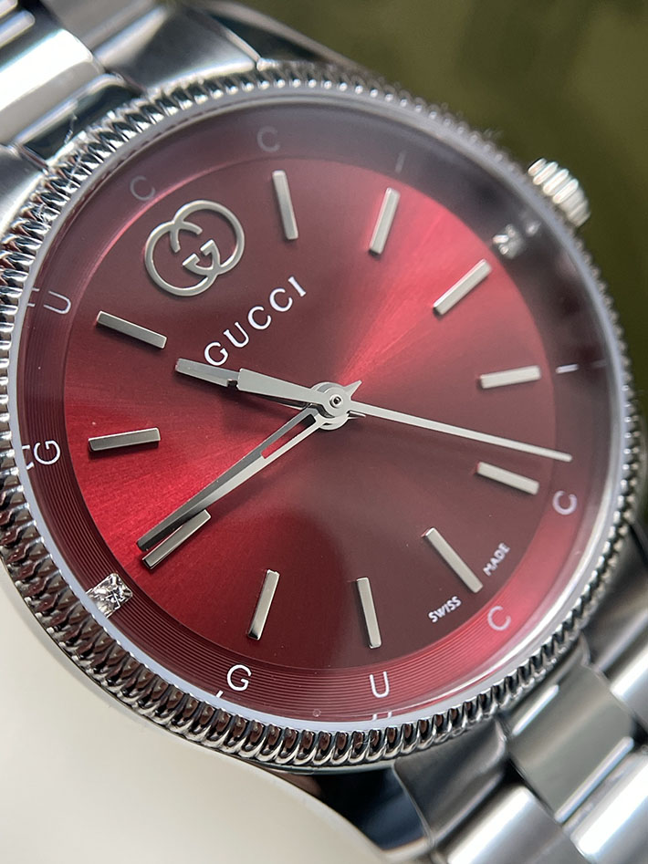 グッチ直営アウトレット店 GUCCI YA1265069 G-タイムレス ウォッチ 29mm 824258 I16F0 8535 グッチ時計 レディース 人気 - 画像 (6)