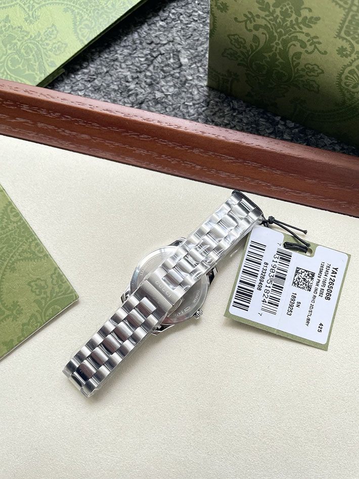 グッチ直営アウトレット店 GUCCI YA1265068 G-タイムレス ウォッチ 29mm 824255 I16F0 8605 グッチ 時計 レディース アウトレット - 画像 (4)