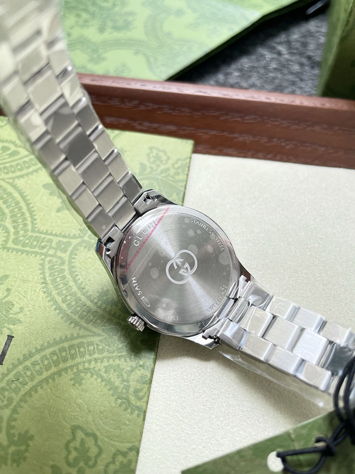 グッチ直営アウトレット店 GUCCI YA1265068 G-タイムレス ウォッチ 29mm 824255 I16F0 8605 グッチ 時計 レディース アウトレット - 画像 (2)