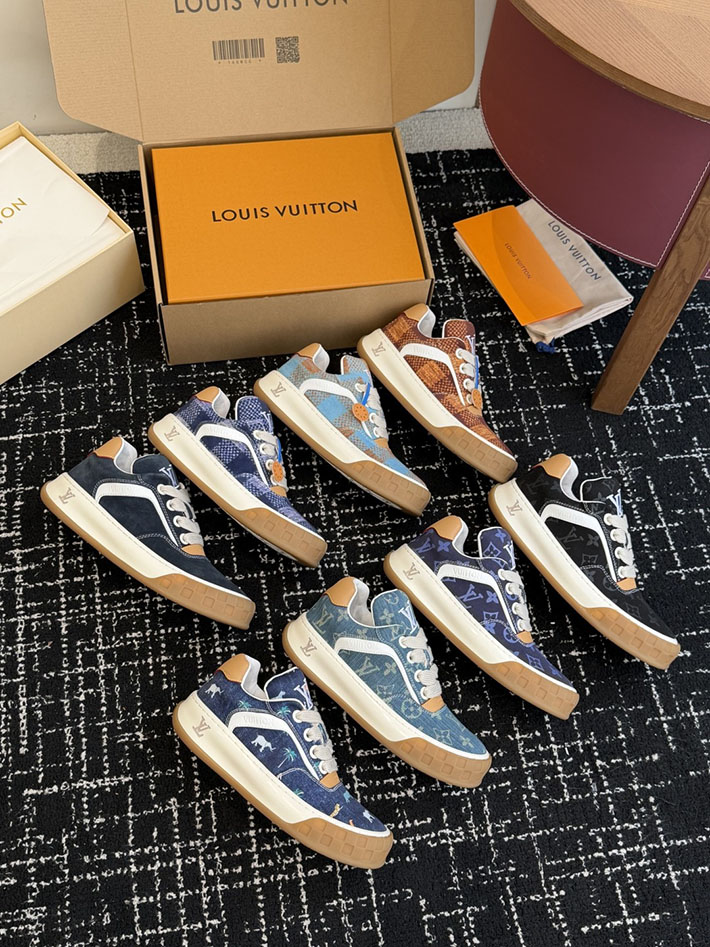 メンズ・レディース兼用 ルイヴィトン LV ティルテッド スニーカー 6色から選べます 2631493 ヴィトン スニーカー メンズ - 画像 (11)