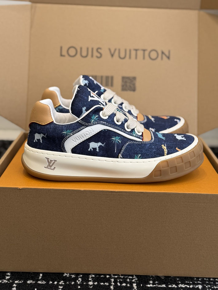 メンズ・レディース兼用 ルイヴィトン LV ティルテッド スニーカー 6色から選べます 2631493 ヴィトン スニーカー メンズ - 画像 (10)