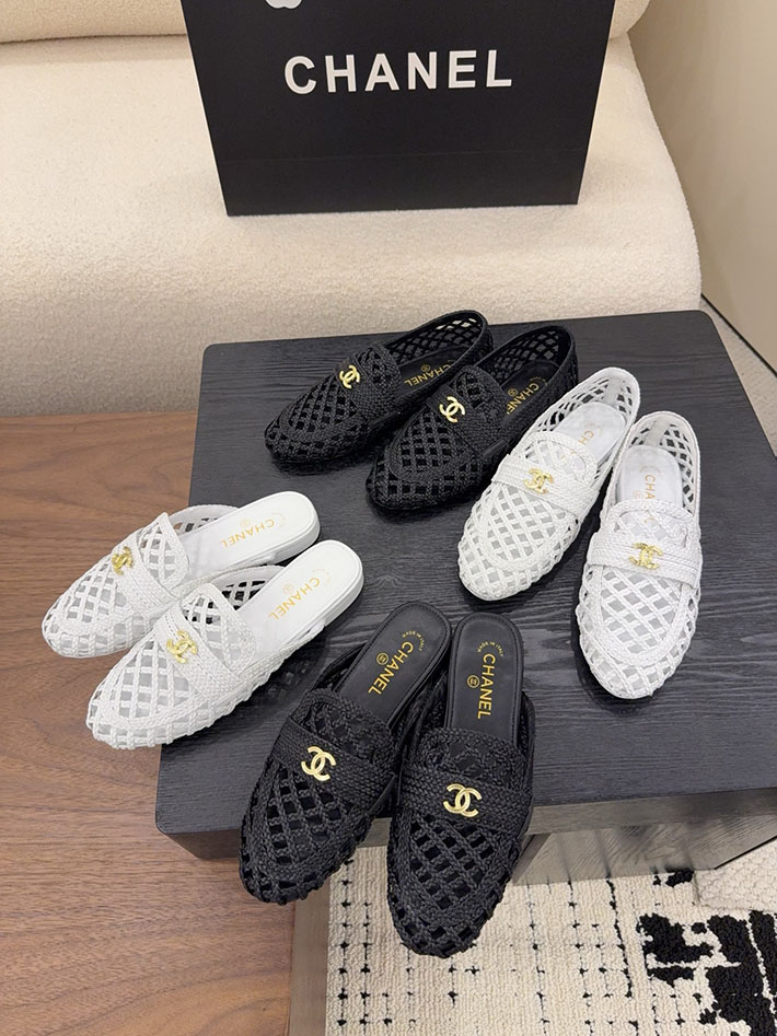 シャネル ローファー レディース