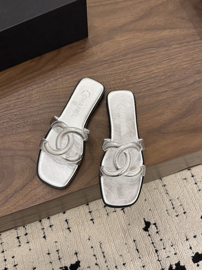 最高級シャネルスーパーコピー CHANEL サンダル ミュール カーフスキン 8色から選べます 2631514 シャネル 靴 レディース - 画像 (8)