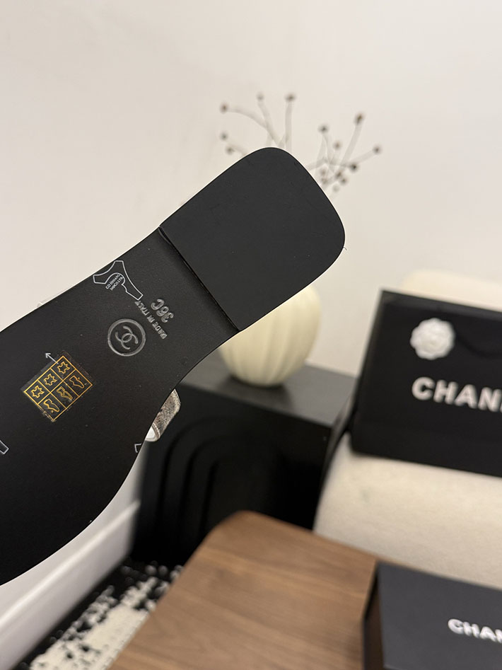 最高級シャネルスーパーコピー CHANEL サンダル ミュール カーフスキン 8色から選べます 2631514 シャネル 靴 レディース - 画像 (5)