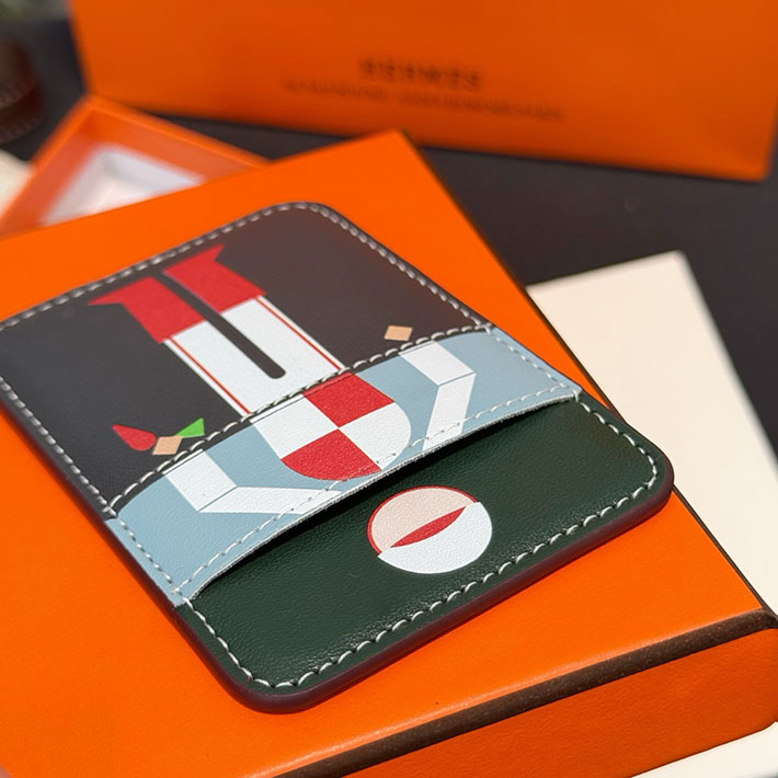 最高級エルメススーパーコピー HERMES カードケース MagSafe エマン ジョッキー H0003851 CB エルメス MagSafe カードケース - 画像 (6)