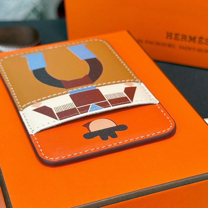 最高級エルメススーパーコピー HERMES カードケース MagSafe エマン カウボーイ H0003841 GC エルメス iPhoneケース 公式 - 画像 (5)