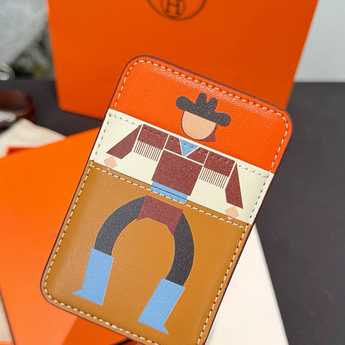 最高級エルメススーパーコピー HERMES カードケース MagSafe エマン カウボーイ H0003841 GC エルメス iPhoneケース 公式 - 画像 (4)