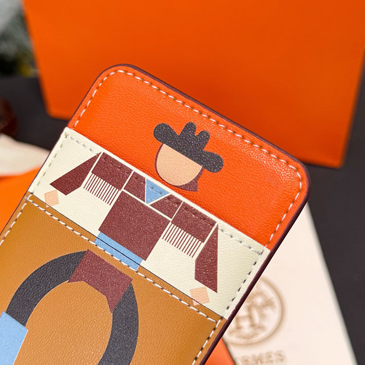 最高級エルメススーパーコピー HERMES カードケース MagSafe エマン カウボーイ H0003841 GC エルメス iPhoneケース 公式 - 画像 (3)