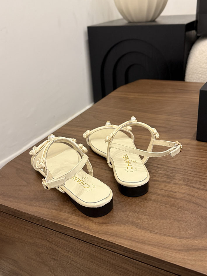 最高級シャネルスーパーコピー CHANEL 夏サンダル レディース 人気 4色から選べます 2631528 シャネル風サンダル - 画像 (2)