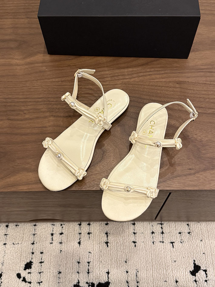 最高級シャネルスーパーコピー CHANEL 夏サンダル レディース 人気 4色から選べます 2631528 シャネル風サンダル - 画像 (4)