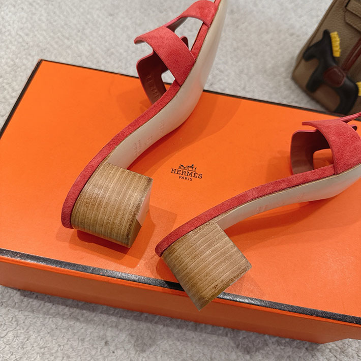 最高級エルメススーパーコピー HERMES サンダル オラン ヒール50mm 新作 16色から選べます 2631534 エルメス サンダル オラン - 画像 (2)