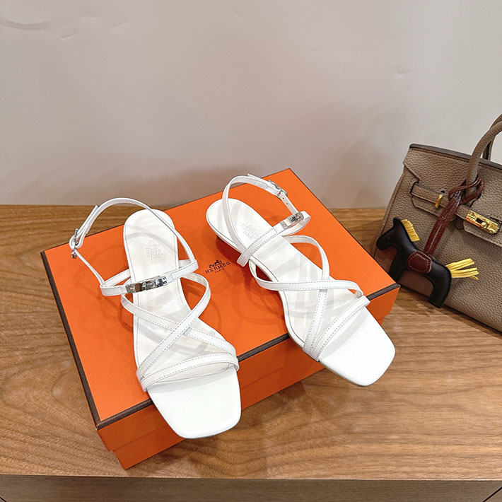 最高級エルメススーパーコピー HERMES サンダル ジューン ケリー バックル 6色から選べます H242104Zv90350 エルメス サンダル ジューン - 画像 (6)