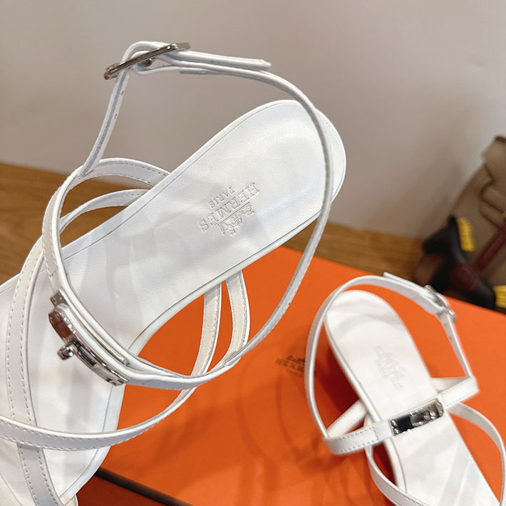 最高級エルメススーパーコピー HERMES サンダル ジューン ケリー バックル 6色から選べます H242104Zv90350 エルメス サンダル ジューン - 画像 (4)