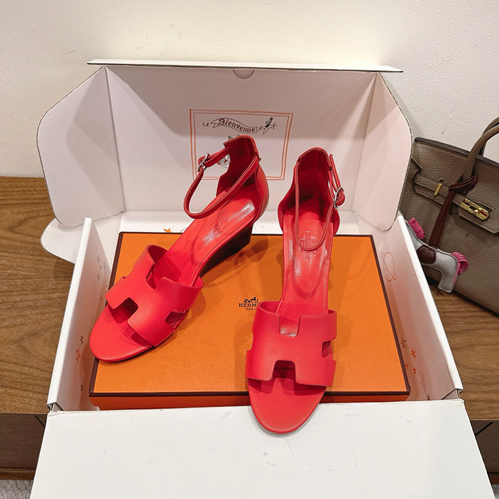 最高級エルメススーパーコピー HERMES Santorini レジェンド サンダル 新作 11色から選べます 2631545 エルメス サンダル オラン - 画像 (10)
