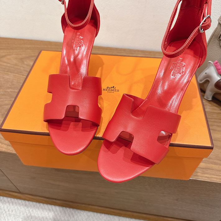 最高級エルメススーパーコピー HERMES Santorini レジェンド サンダル 新作 11色から選べます 2631545 エルメス サンダル オラン - 画像 (5)