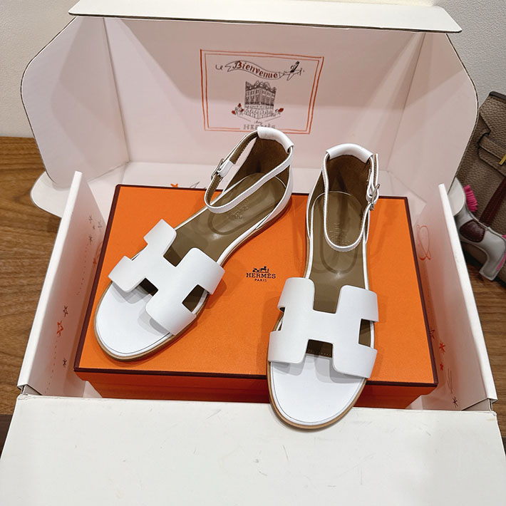 最高級エルメススーパーコピー HERMES Santorini レジェンド サンダル 新作 5色から選べます 2631547 エルメス サンダル アウトレット - 画像 (10)