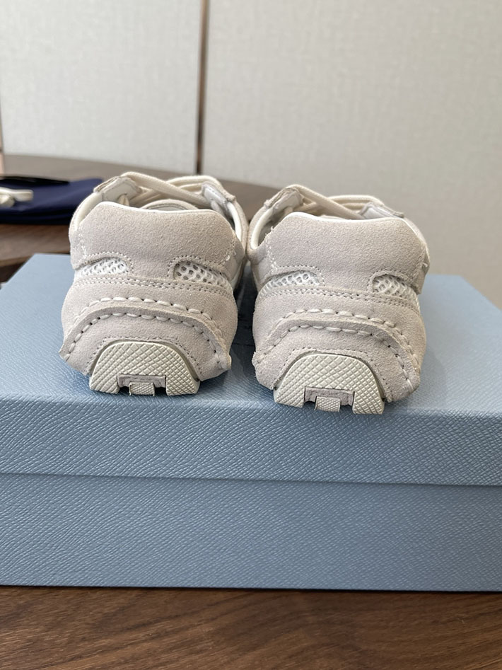 最高級プラダスーパーコピー PRADA モンテカルロ Re-Edition スエード メッシュ スニーカー ホワイト 2630553 プラダ 靴 レディース - 画像 (3)