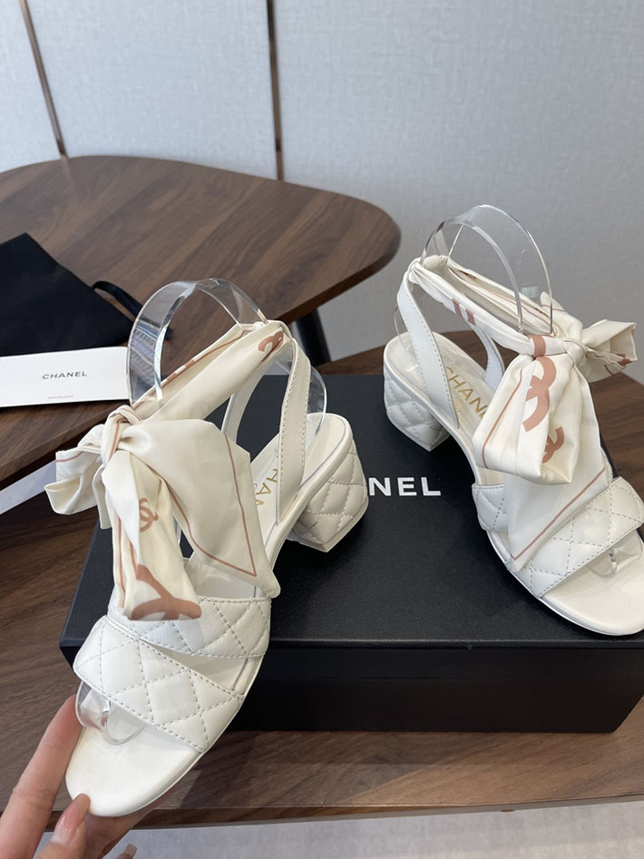 最高級シャネルスーパーコピー CHANEL 2026年春夏 新作 サンダル 靴 レディース ホワイト 2630562 シャネル サンダル 白 - 画像 (8)