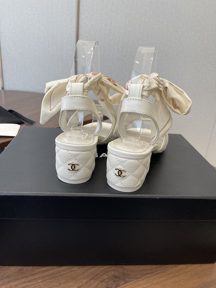 最高級シャネルスーパーコピー CHANEL 2026年春夏 新作 サンダル 靴 レディース ホワイト 2630562 シャネル サンダル 白 - 画像 (6)