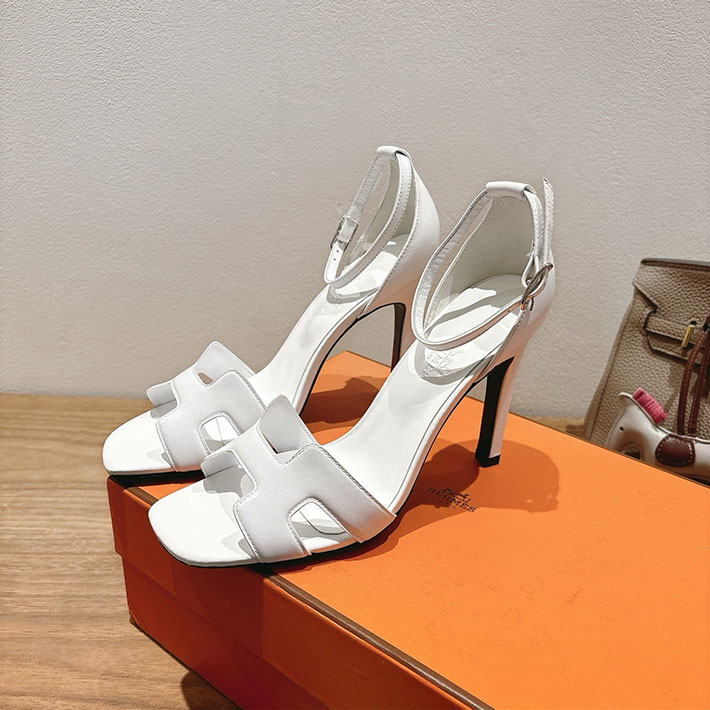 最高級エルメススーパーコピー HERMES サンダル ジョイ ヒール 10.5cm 7cm 4.5cm ホワイト 2631563 エルメス 靴 サンダル - 画像 (6)
