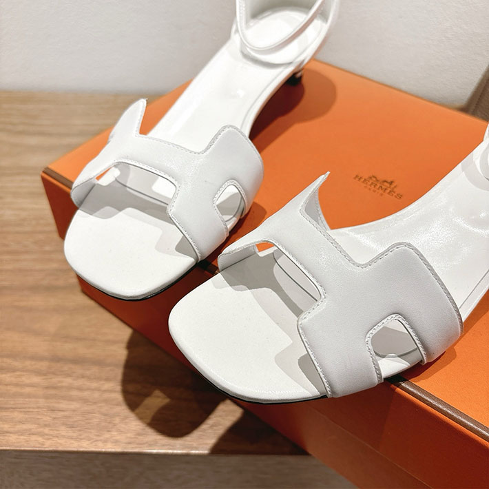 最高級エルメススーパーコピー HERMES サンダル ジョイ ヒール 10.5cm 7cm 4.5cm ホワイト 2631563 エルメス 靴 サンダル - 画像 (2)