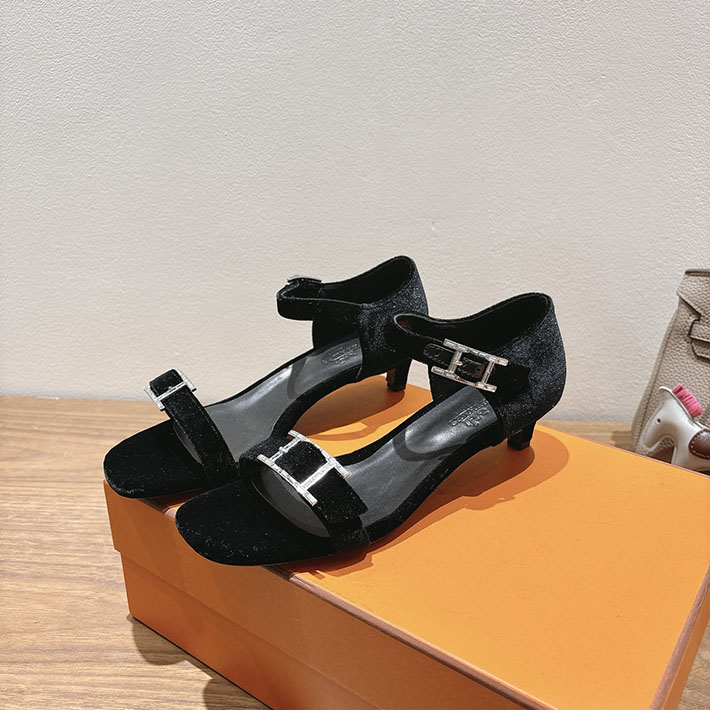 最高級エルメススーパーコピー HERMES サンダル リヴ ヒール 10.5cm 7cm 4.5cm レッド 2631573 HERMES 靴 セール - 画像 (5)