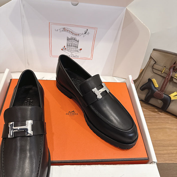 レディース 最高級エルメススーパーコピー HERMES モカシン フォーブル 11色から選べます H222252Zv03345 エルメス モカシン ローファー - 画像 (9)