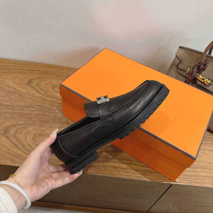 レディース 最高級エルメススーパーコピー HERMES モカシン フォーブル 11色から選べます H222252Zv03345 エルメス モカシン ローファー - 画像 (5)