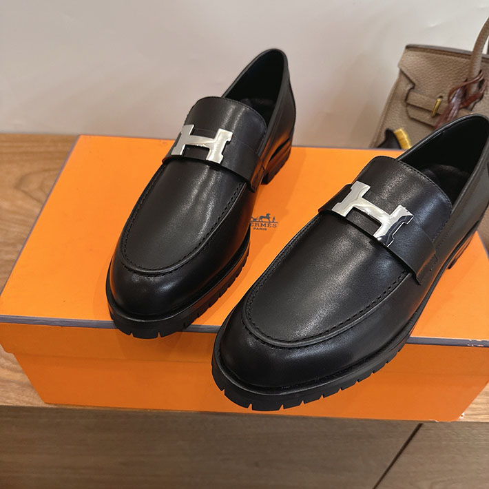 レディース 最高級エルメススーパーコピー HERMES モカシン フォーブル 11色から選べます H222252Zv03345 エルメス モカシン ローファー - 画像 (3)