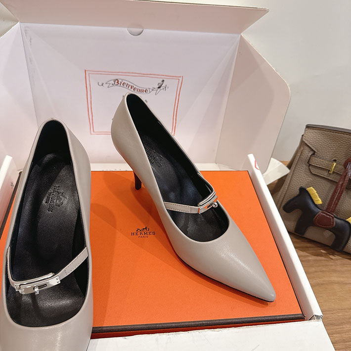 レディース 最高級エルメスコピー HERMES パンプス マジェステ 80 ケリー 5色から選べます H261048Zv02345 エルメス ヒール パンプス - 画像 (9)