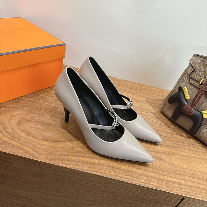 レディース 最高級エルメスコピー HERMES パンプス マジェステ 80 ケリー 5色から選べます H261048Zv02345 エルメス ヒール パンプス - 画像 (7)