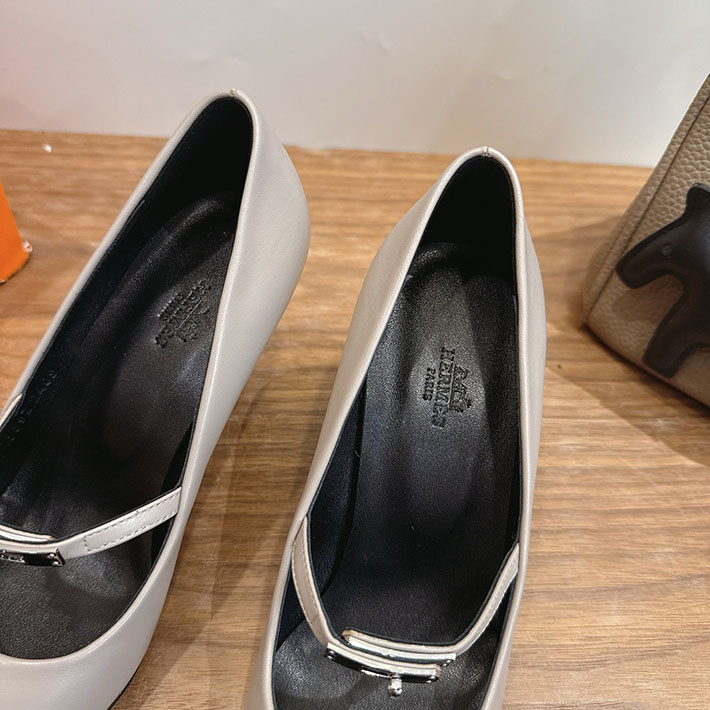 レディース 最高級エルメスコピー HERMES パンプス マジェステ 80 ケリー 5色から選べます H261048Zv02345 エルメス ヒール パンプス - 画像 (4)