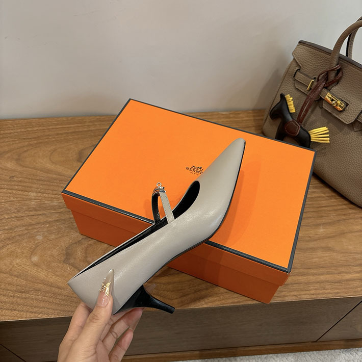 レディース 最高級エルメスコピー HERMES パンプス キアラ 40 ケリー 5色から選べます H251007Zv02375 エルメス パンプス ケリー - 画像 (2)
