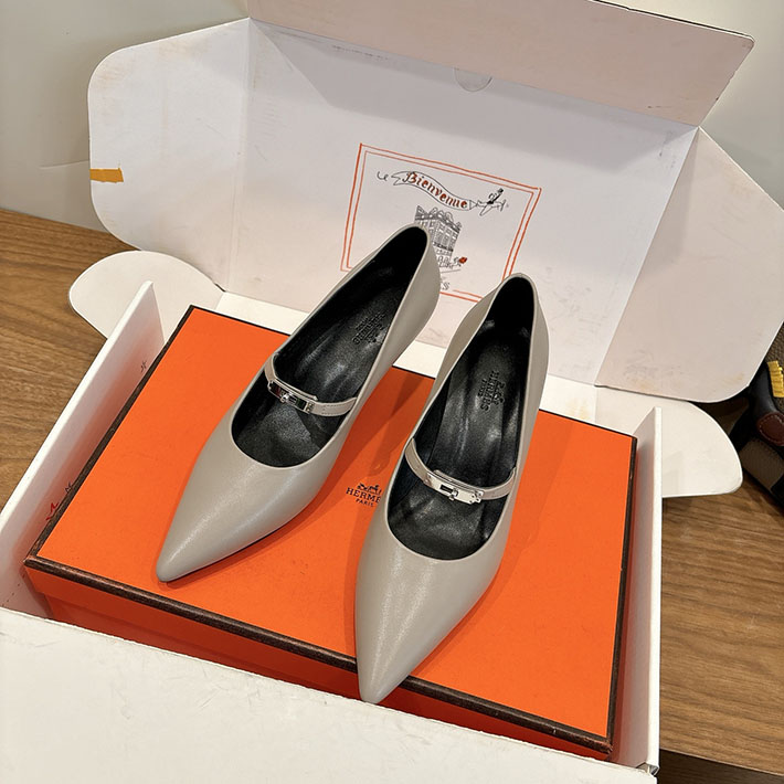 レディース 最高級エルメスコピー HERMES パンプス キアラ 40 ケリー 5色から選べます H251007Zv02375 エルメス パンプス ケリー - 画像 (10)