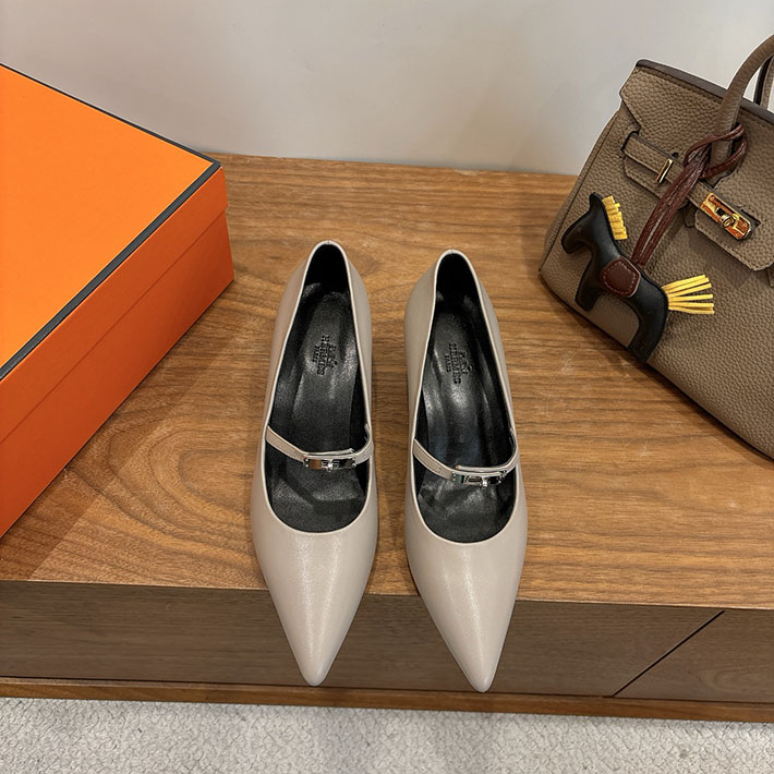 レディース 最高級エルメスコピー HERMES パンプス キアラ 40 ケリー 5色から選べます H251007Zv02375 エルメス パンプス ケリー - 画像 (8)