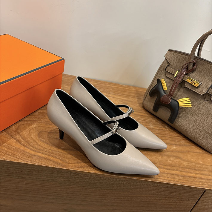 レディース 最高級エルメスコピー HERMES パンプス キアラ 40 ケリー 5色から選べます H251007Zv02375 エルメス パンプス ケリー - 画像 (7)