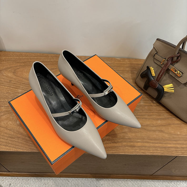 レディース 最高級エルメスコピー HERMES パンプス キアラ 40 ケリー 5色から選べます H251007Zv02375 エルメス パンプス ケリー - 画像 (6)