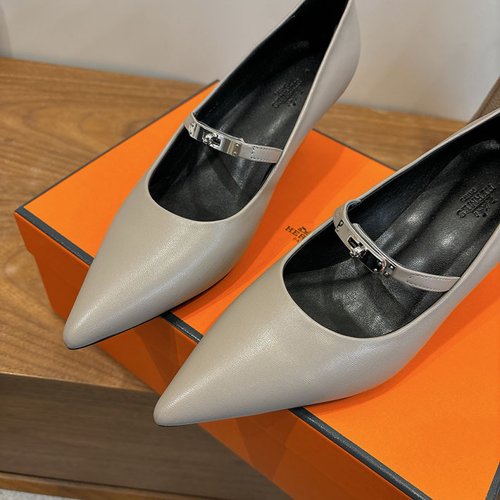 レディース 最高級エルメスコピー HERMES パンプス キアラ 40 ケリー 5色から選べます H251007Zv02375 エルメス パンプス ケリー - 画像 (5)
