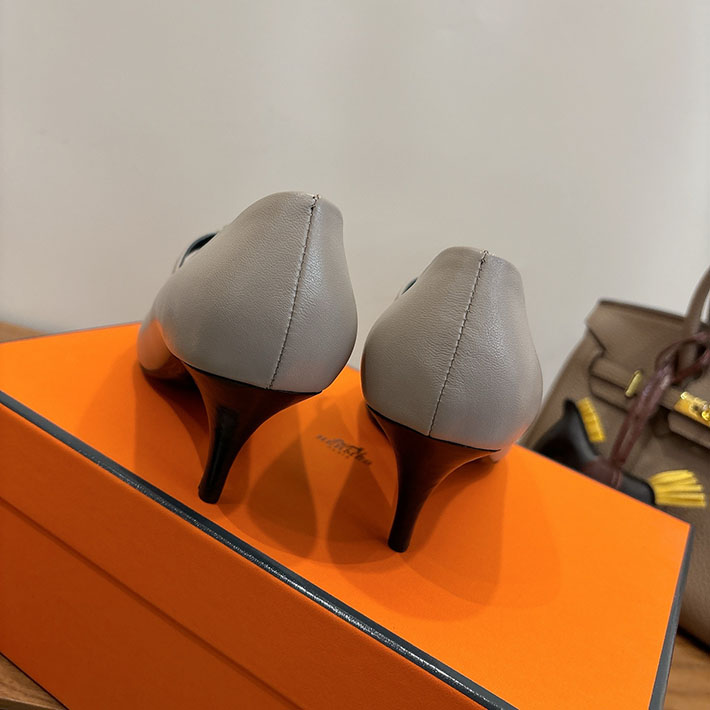 レディース 最高級エルメスコピー HERMES パンプス キアラ 40 ケリー 5色から選べます H251007Zv02375 エルメス パンプス ケリー - 画像 (4)